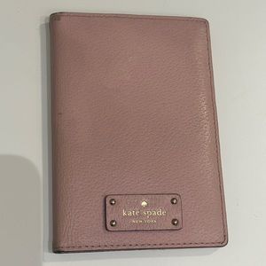 Kate spade passport holder. Fits passport, cards & cash perfectly.